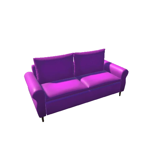 Couch 3 Purple